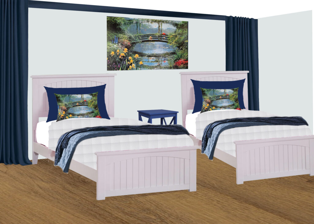 bridge bedroom