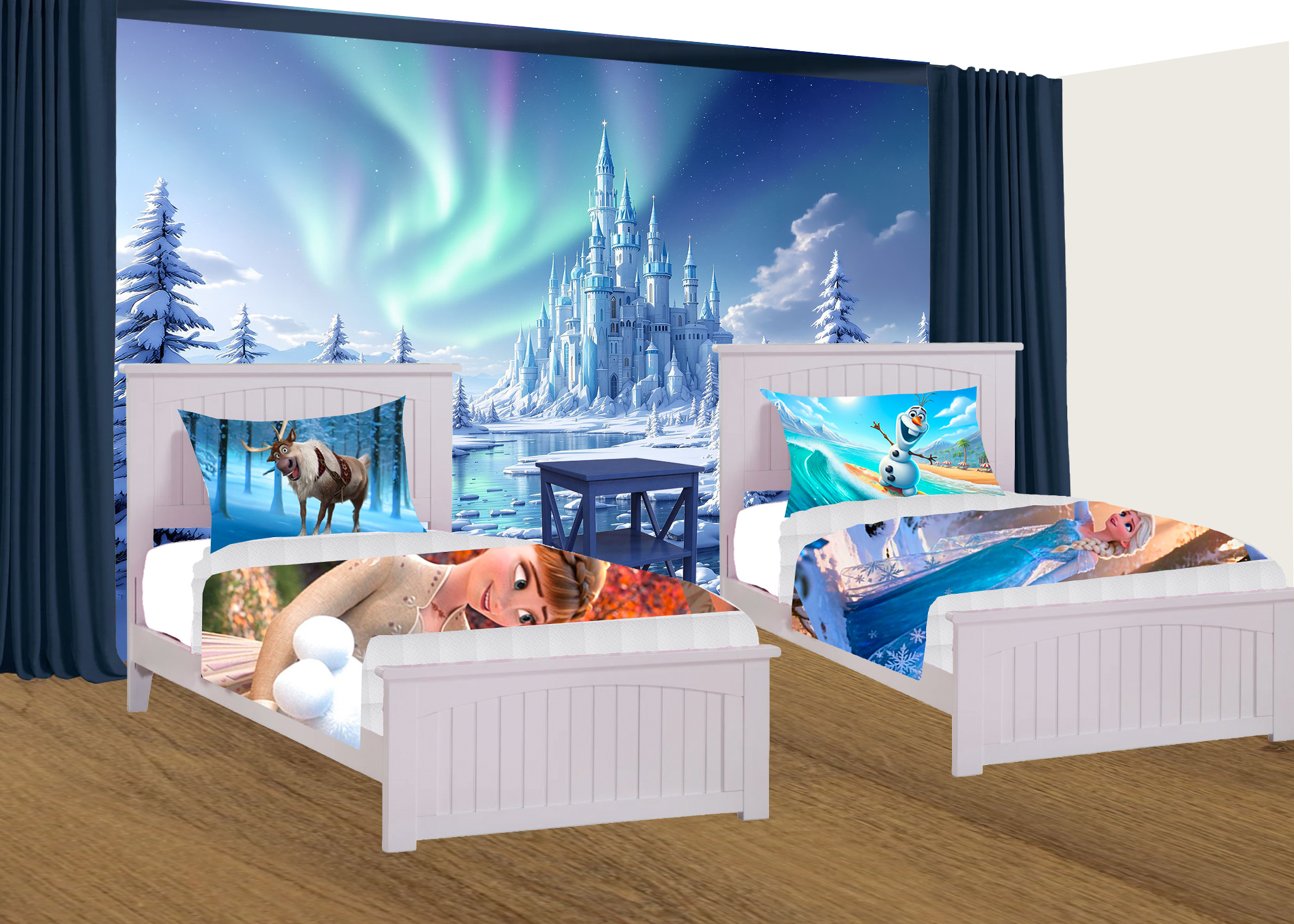 frozen bedroom