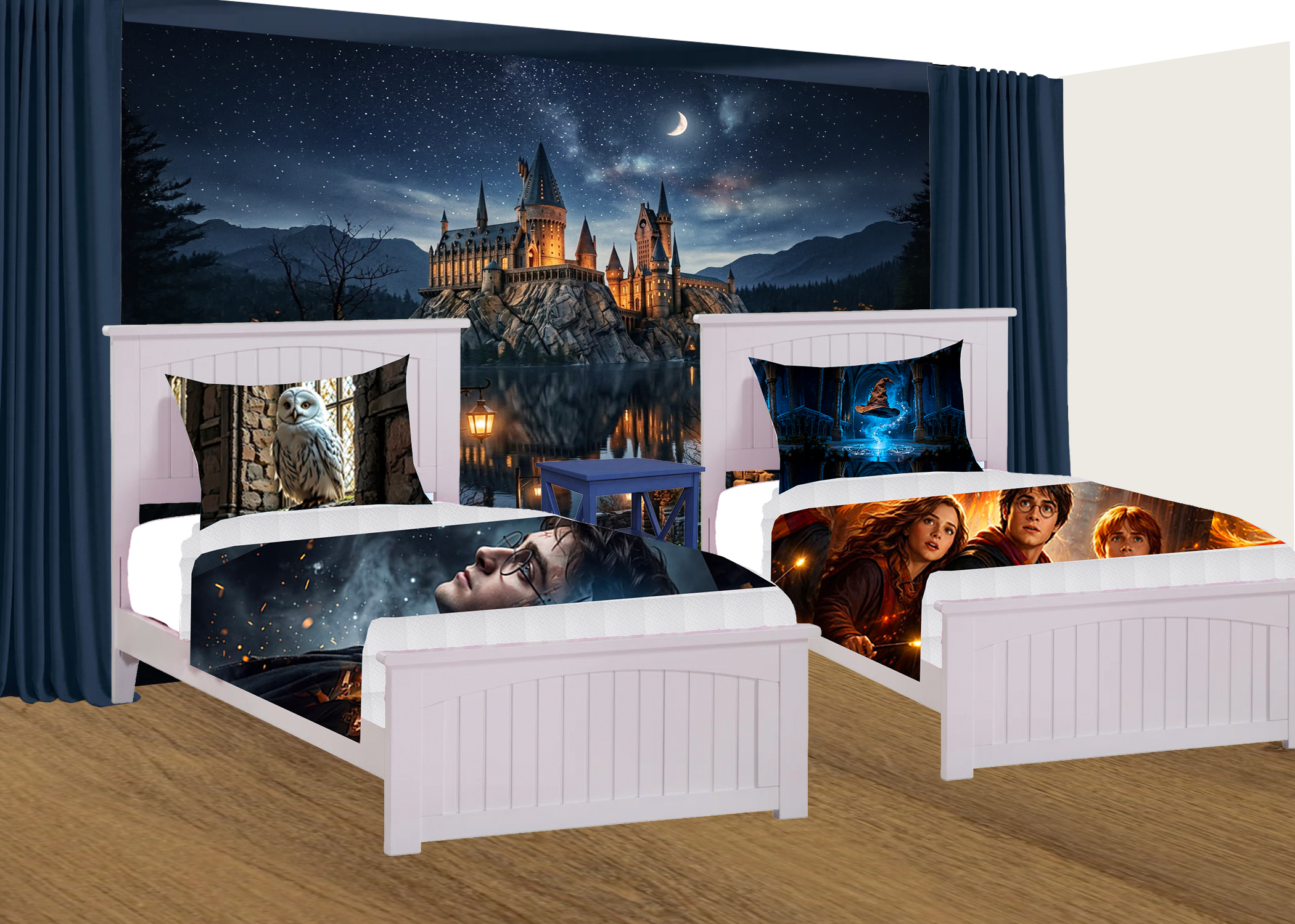 harry potter bedroom